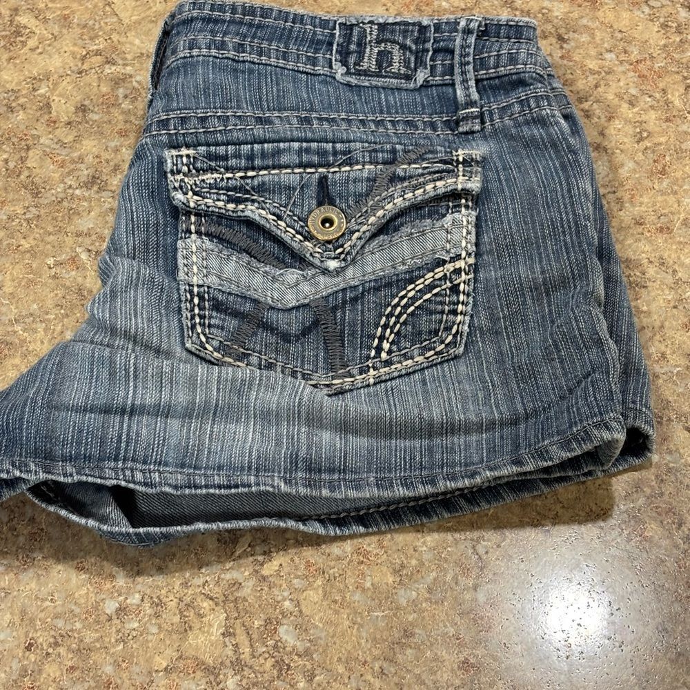 Hydraulic Blue Denim Shorts